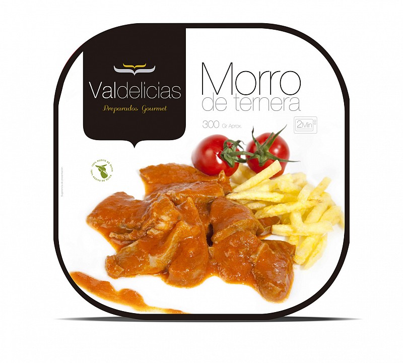 Morro de Ternera en salsa roja